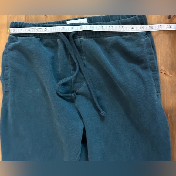 American Eagle Outfitters Teal Joggers Size M Streetwear Athleisure Distressed - Picture 13 of 15